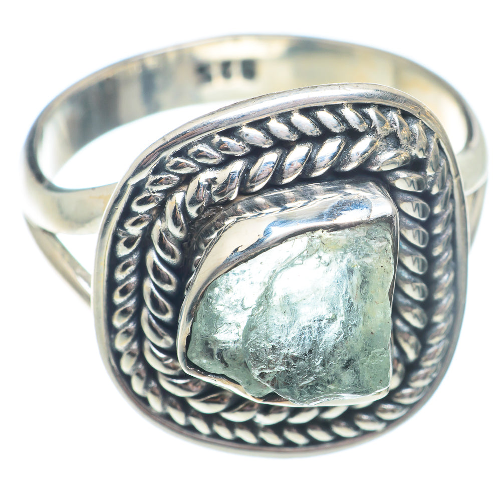 Aquamarine Rings handcrafted by Anasilvercos - RING72891 - Photo 2