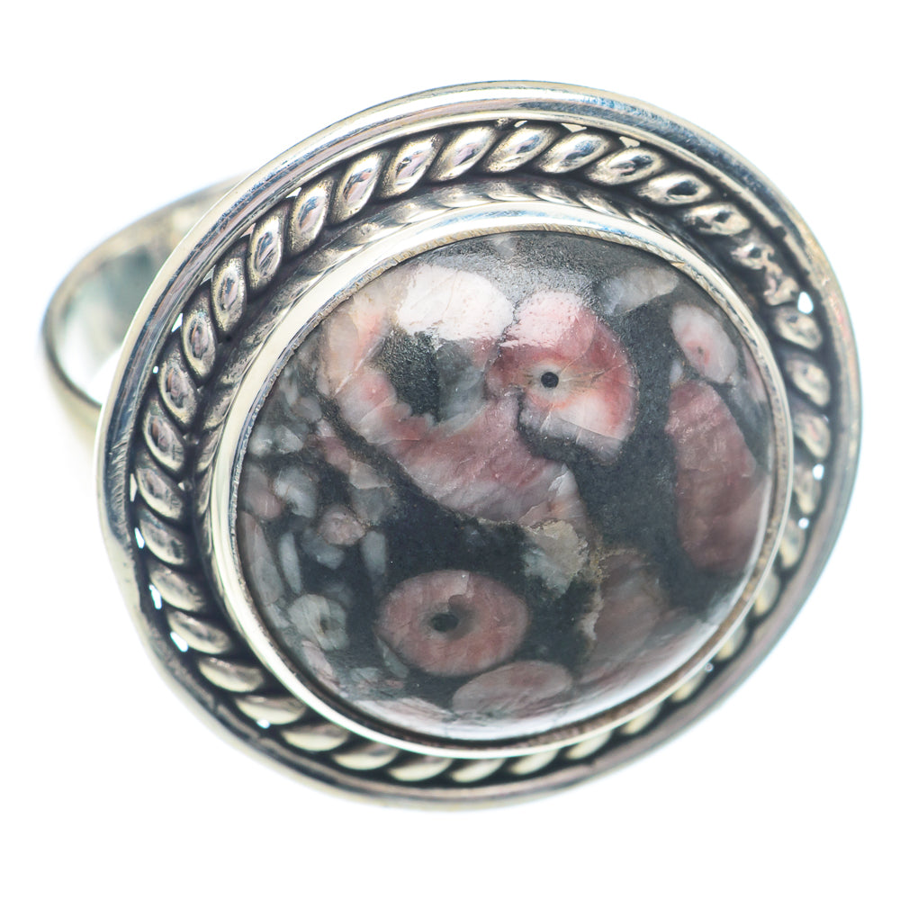Crinoid Fossil Rings handcrafted by Anasilvercos - RING72902