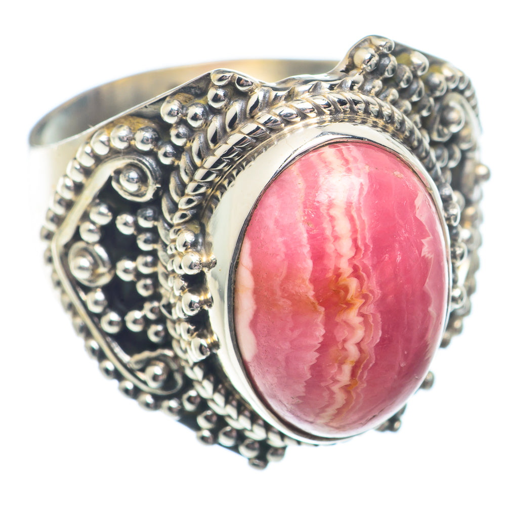 Rhodochrosite Rings handcrafted by Anasilvercos - RING72907