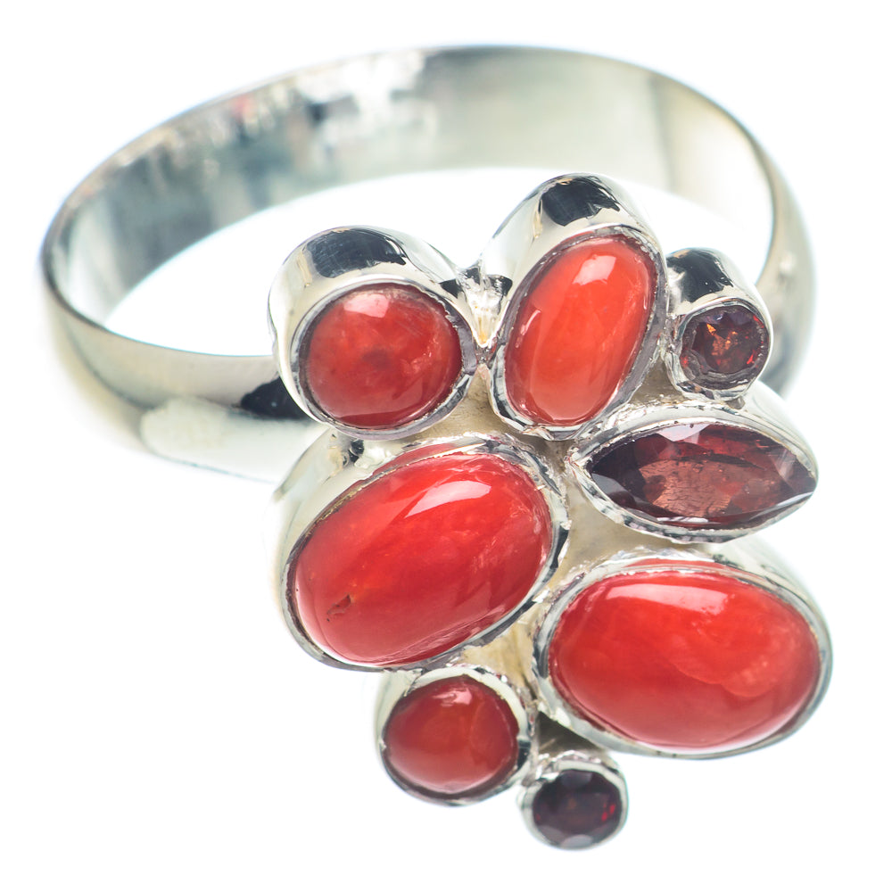 Red Onyx Rings handcrafted by Anasilvercos - RING72909