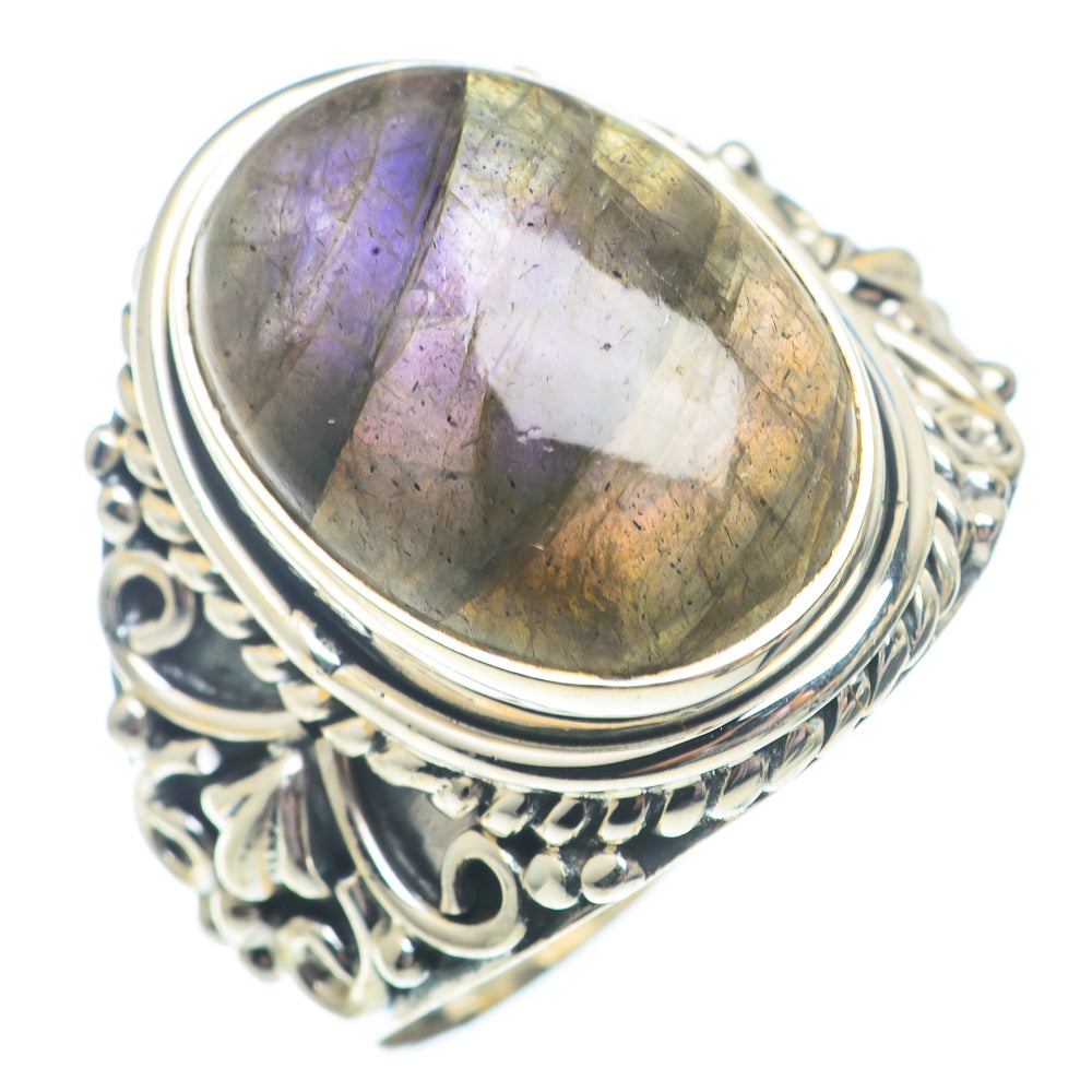Labradorite Rings handcrafted by Anasilvercos - RING72912
