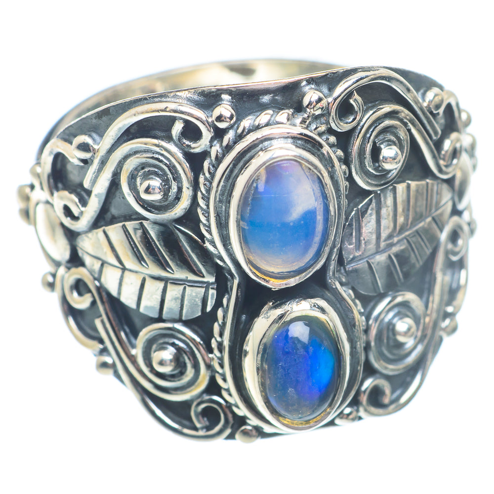 Ethiopian Opal Rings handcrafted by Anasilvercos - RING72927