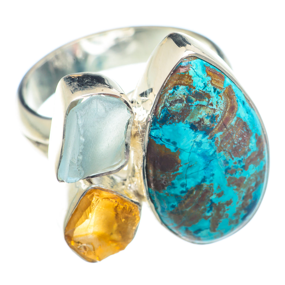 Shattuckite Rings handcrafted by Anasilvercos - RING72929