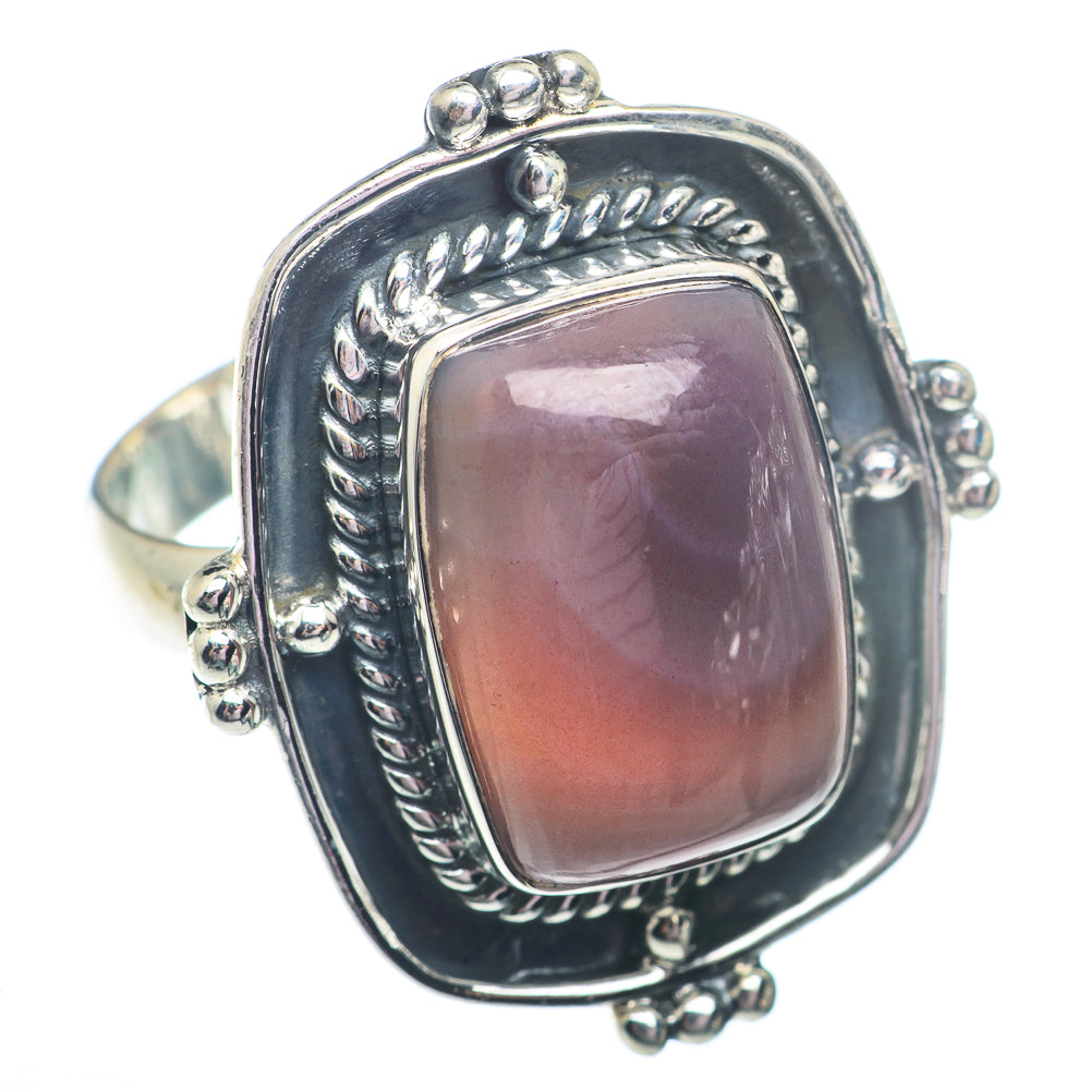 Red Agate Rings handcrafted by Anasilvercos - RING72940