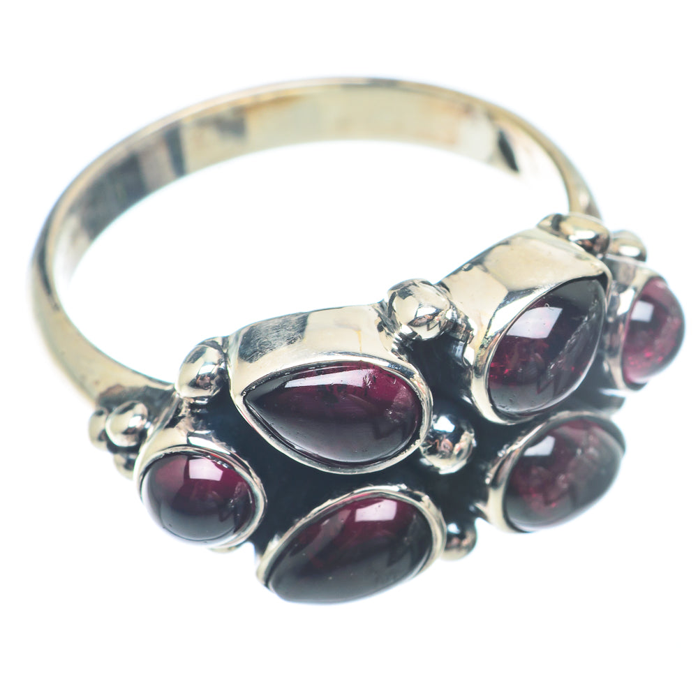 Garnet Rings handcrafted by Anasilvercos - RING72947