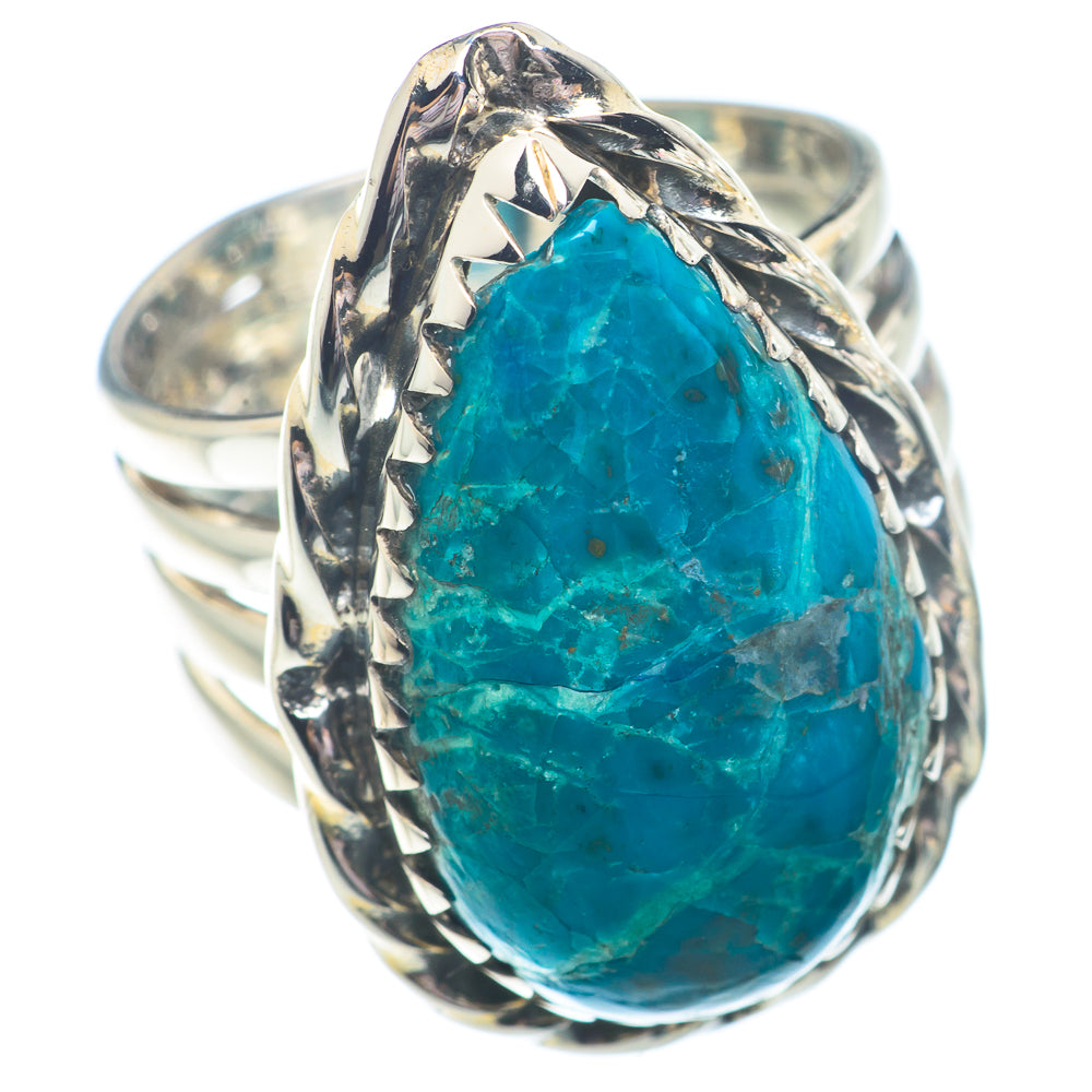 Chrysocolla Rings handcrafted by Anasilvercos - RING72970