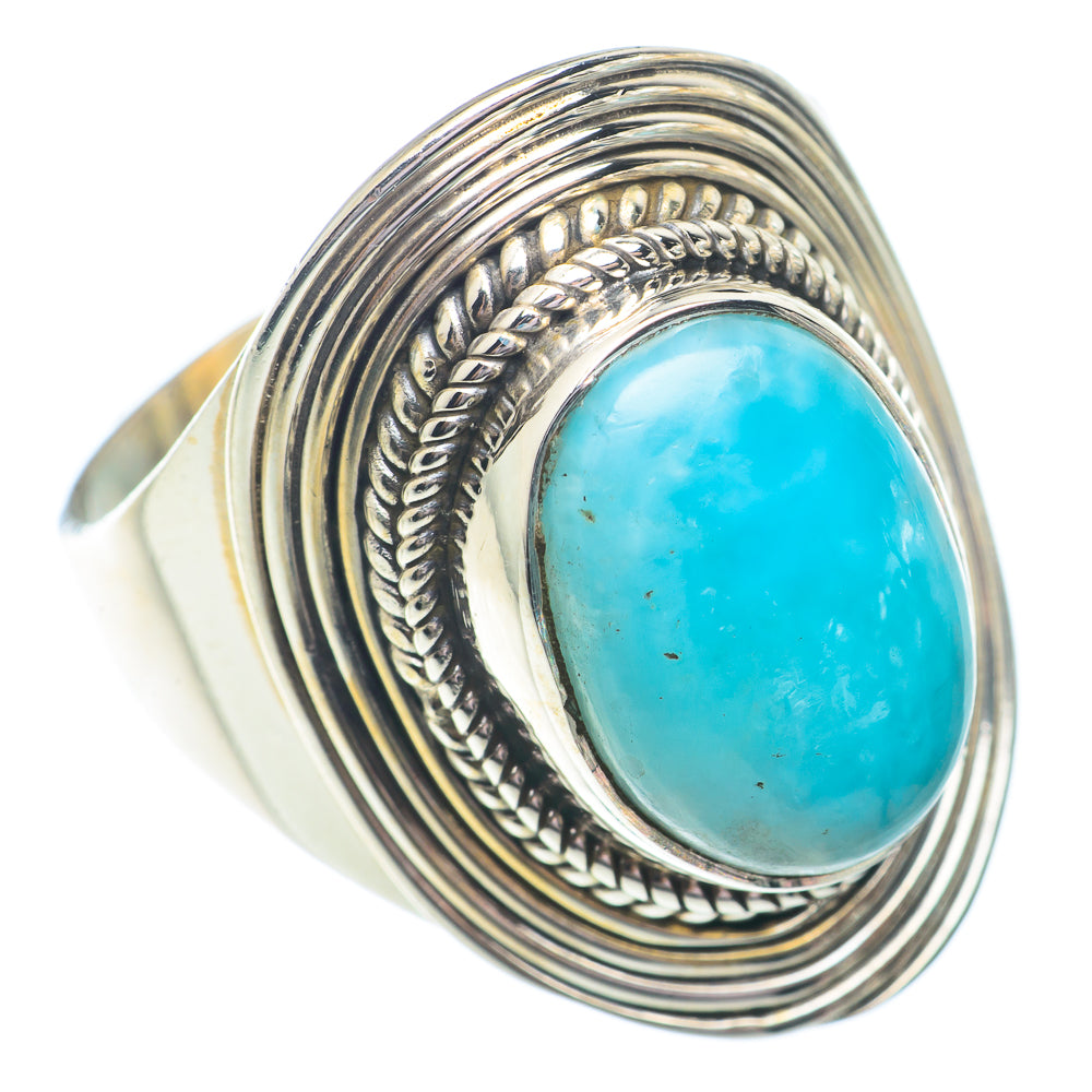 Larimar Rings handcrafted by Anasilvercos - RING72971