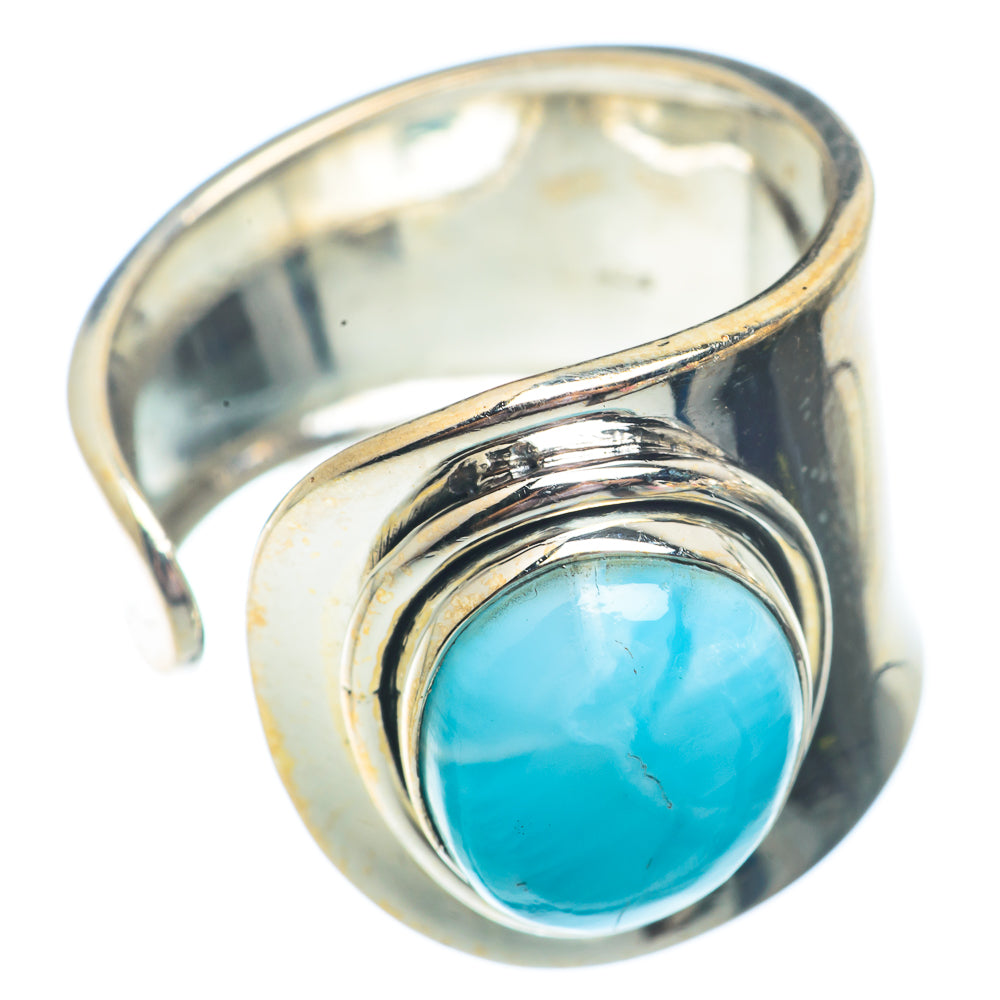 Larimar Rings handcrafted by Anasilvercos - RING72975