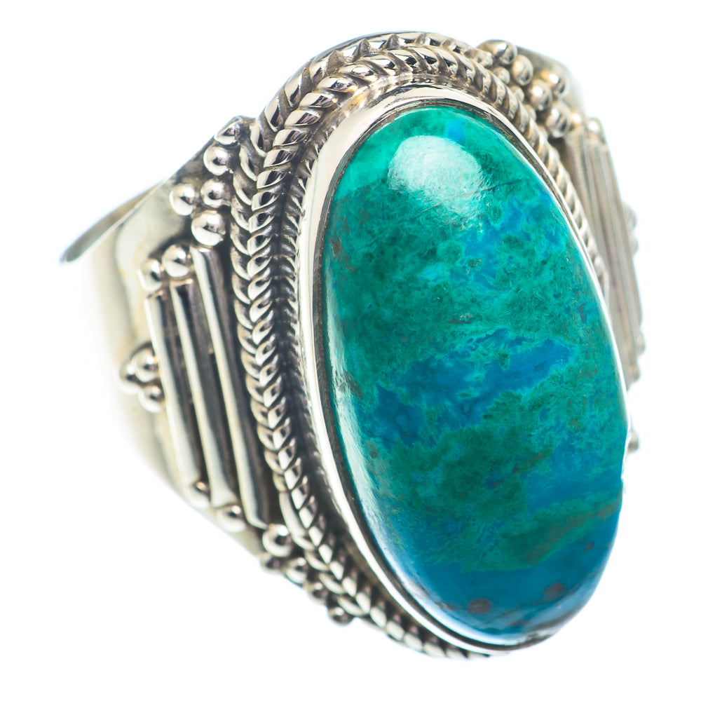 Chrysocolla Rings handcrafted by Anasilvercos - RING72979