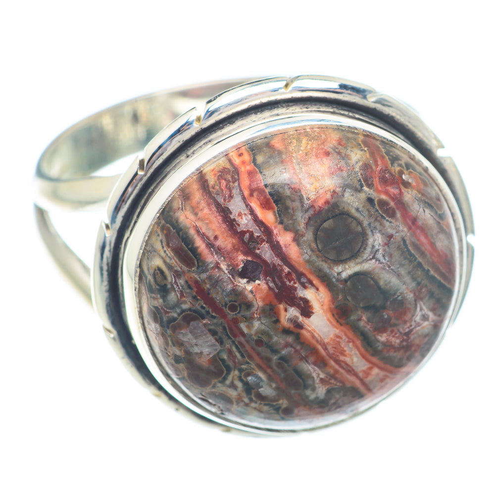 Poppy Jasper Rings handcrafted by Anasilvercos - RING72982