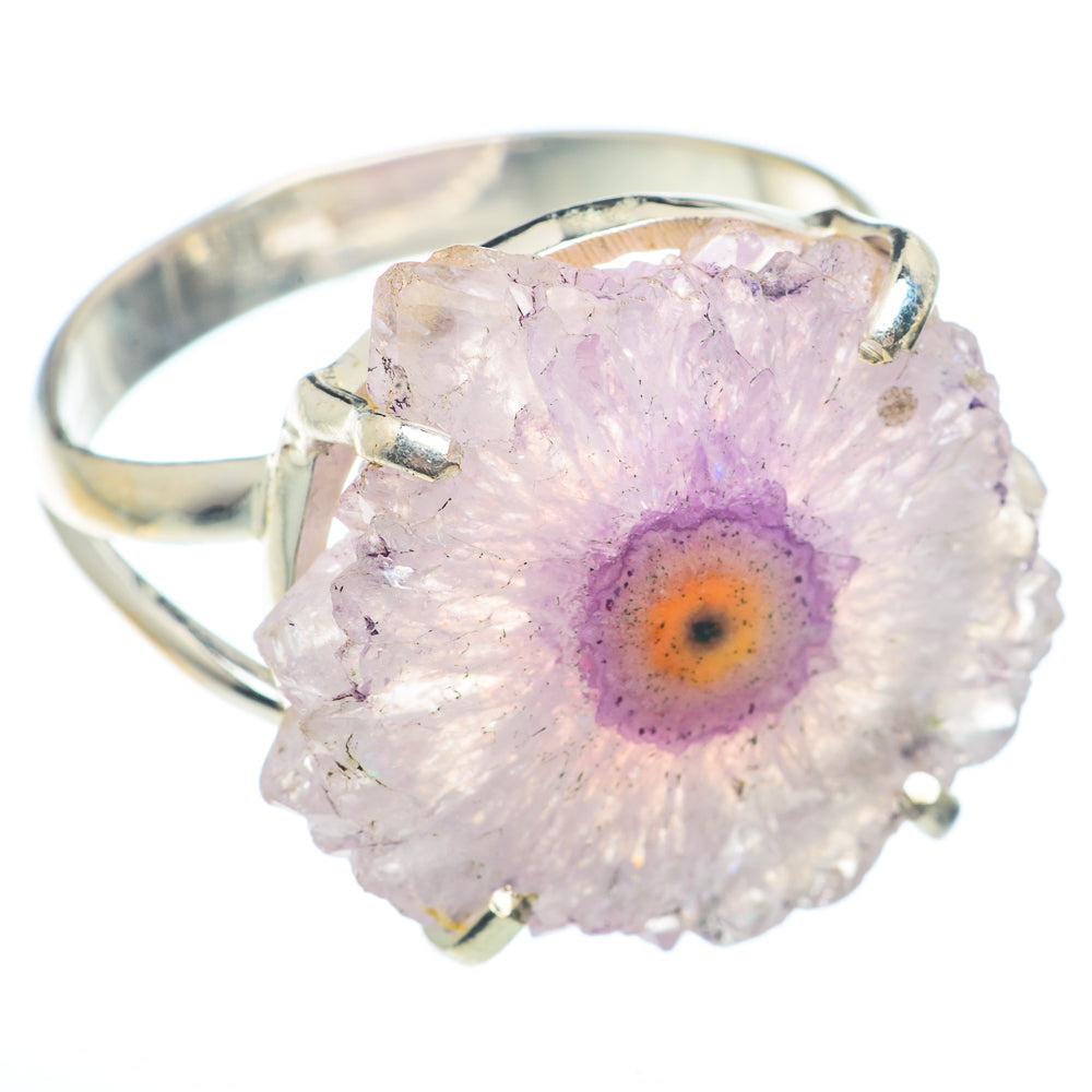 Amethyst Stalactite Rings handcrafted by Anasilvercos - RING72992