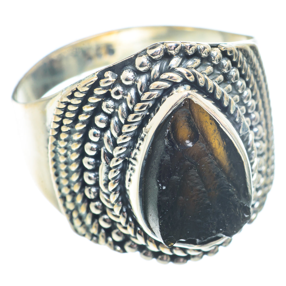 Tektite Rings handcrafted by Anasilvercos - RING72996