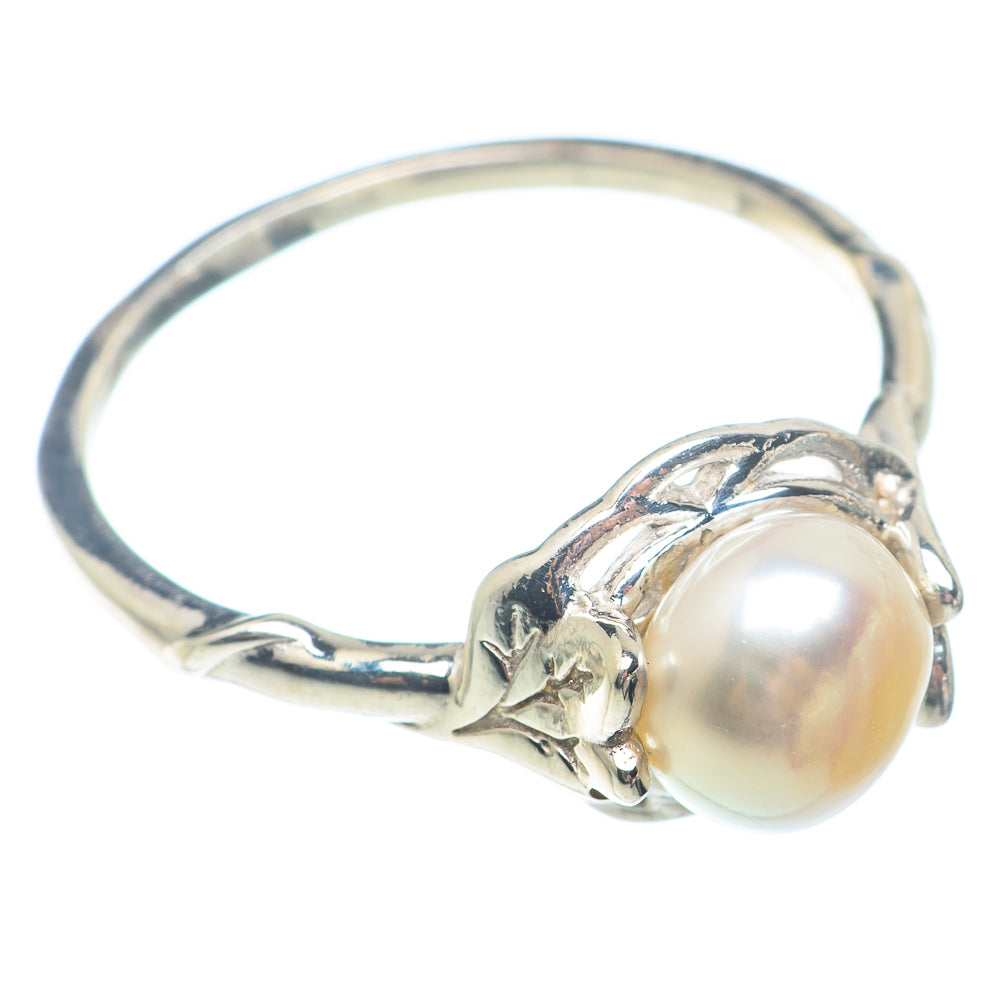 Cultured Pearl Rings handcrafted by Anasilvercos - RING73003