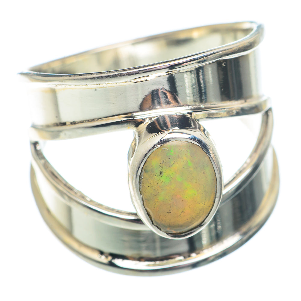 Ethiopian Opal Rings handcrafted by Anasilvercos - RING73005