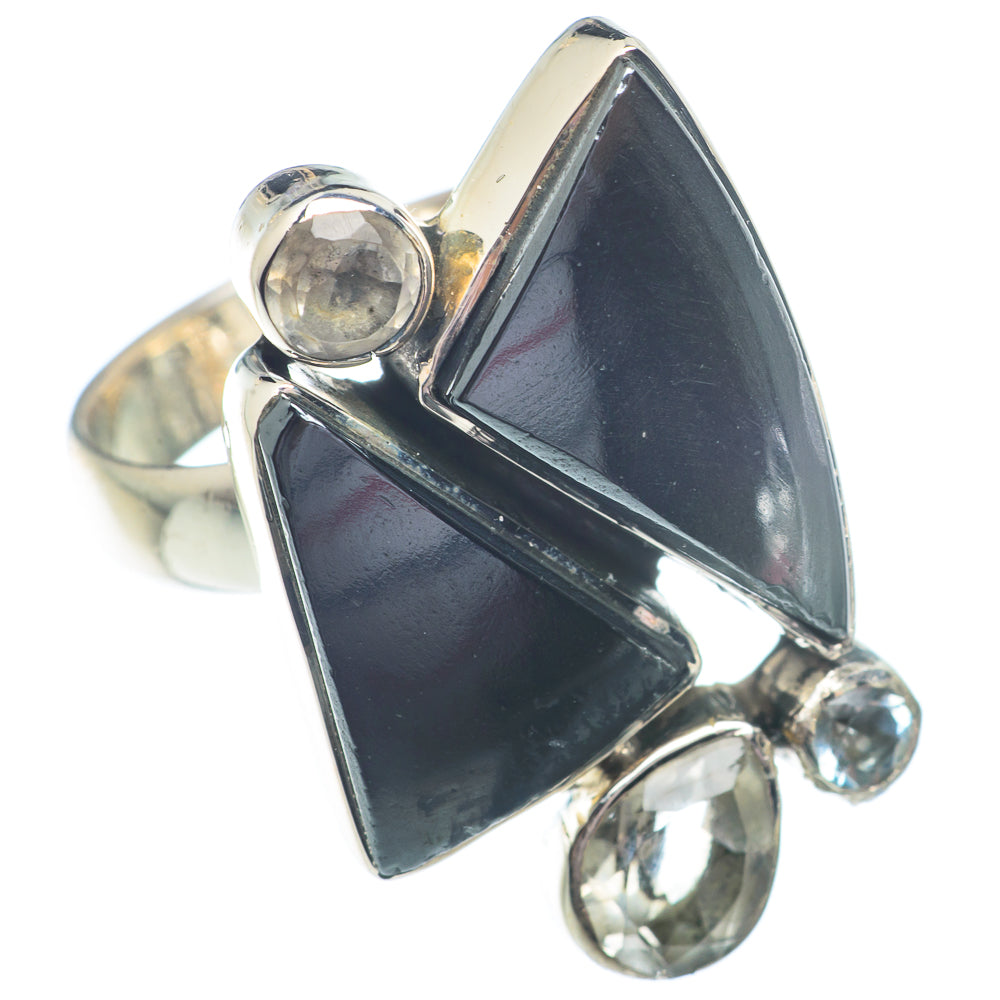 Hematite Rings handcrafted by Anasilvercos - RING73008