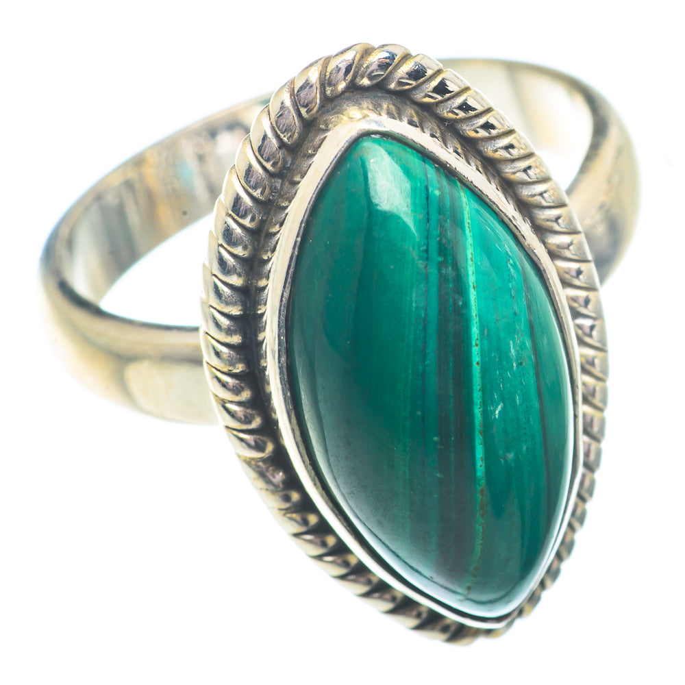 Malachite Rings handcrafted by Anasilvercos - RING73017