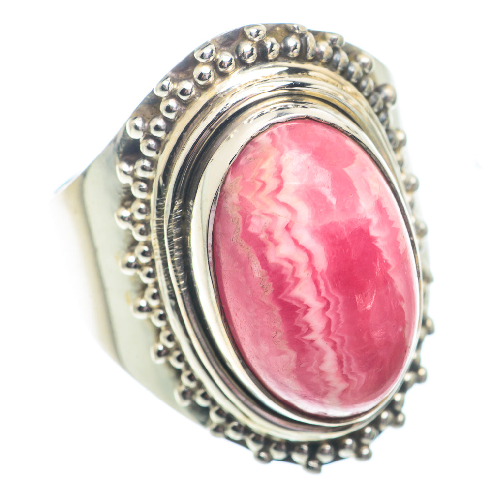 Rhodochrosite Rings handcrafted by Anasilvercos - RING73024