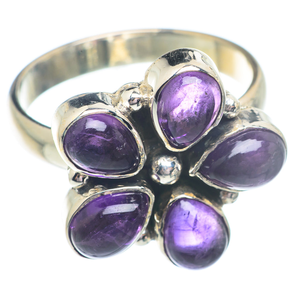 Amethyst Rings handcrafted by Anasilvercos - RING73028