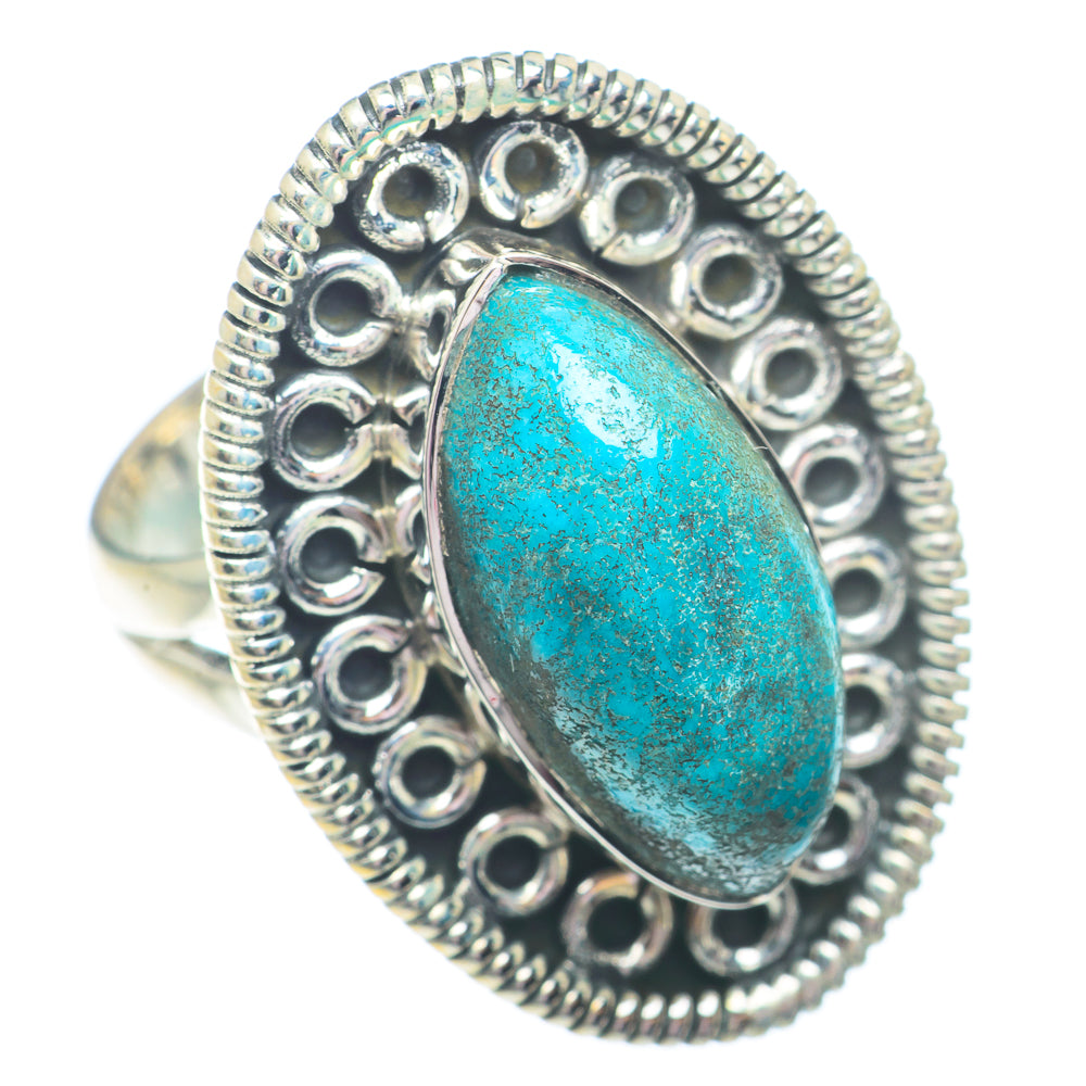 Chrysocolla Rings handcrafted by Anasilvercos - RING73046