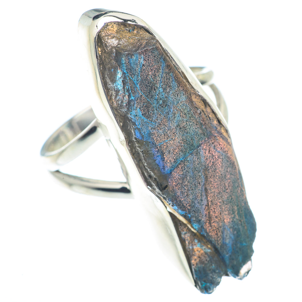 Labradorite Rings handcrafted by Anasilvercos - RING73049
