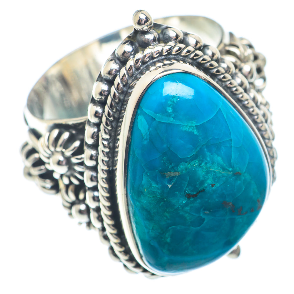 Chrysocolla Rings handcrafted by Anasilvercos - RING73051