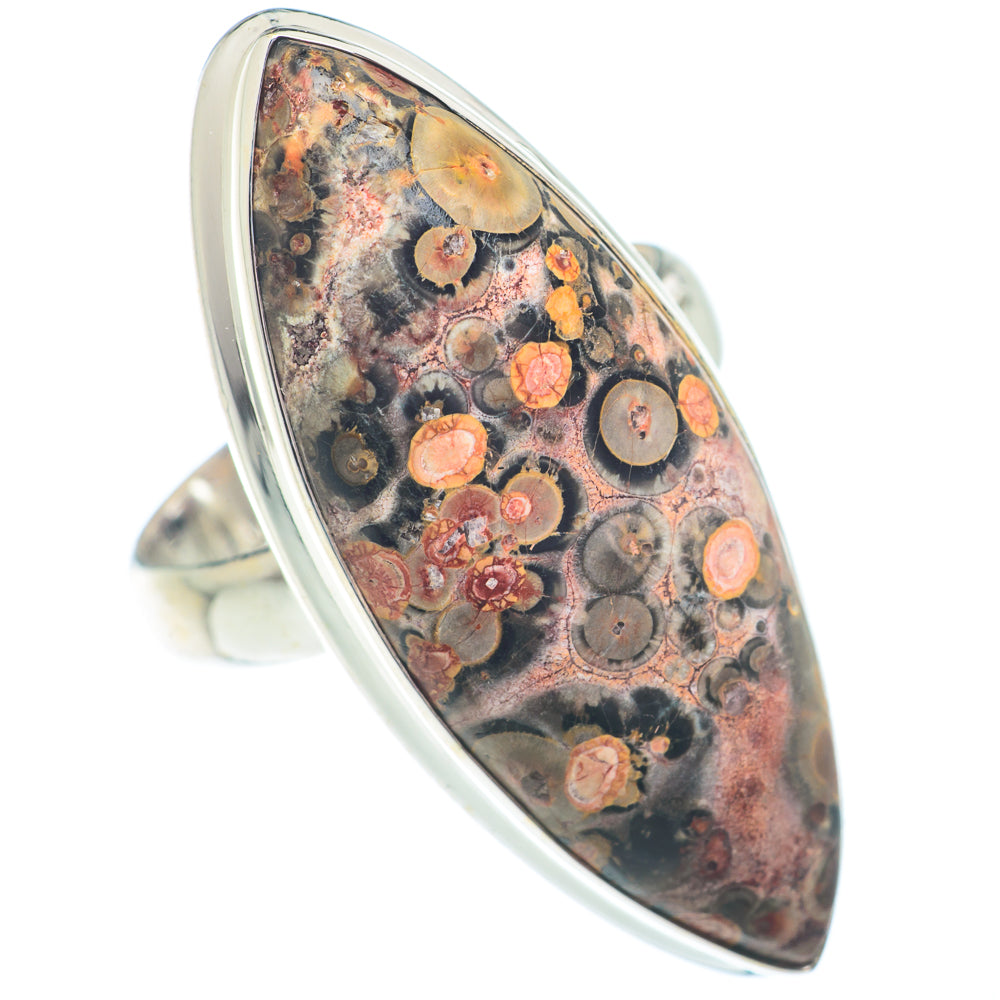 Poppy Jasper Rings handcrafted by Anasilvercos - RING73058