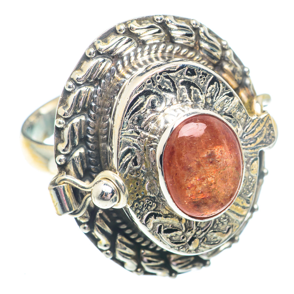 Sunstone Rings handcrafted by Anasilvercos - RING73066