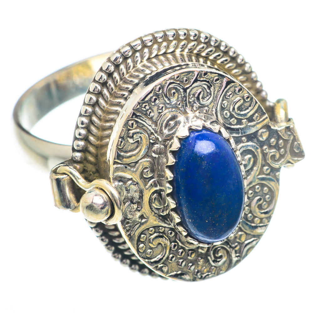 Lapis Lazuli Rings handcrafted by Anasilvercos - RING73091