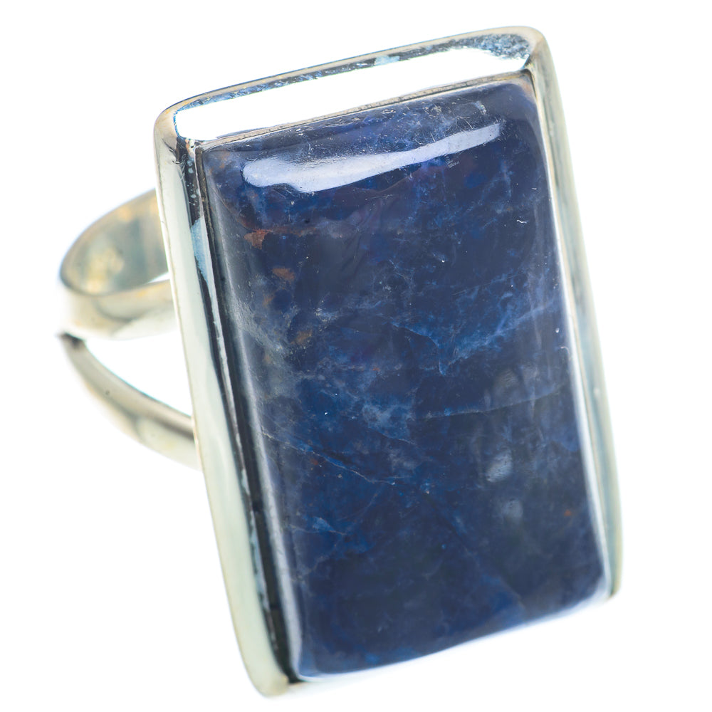 Sodalite Rings handcrafted by Anasilvercos - RING73097