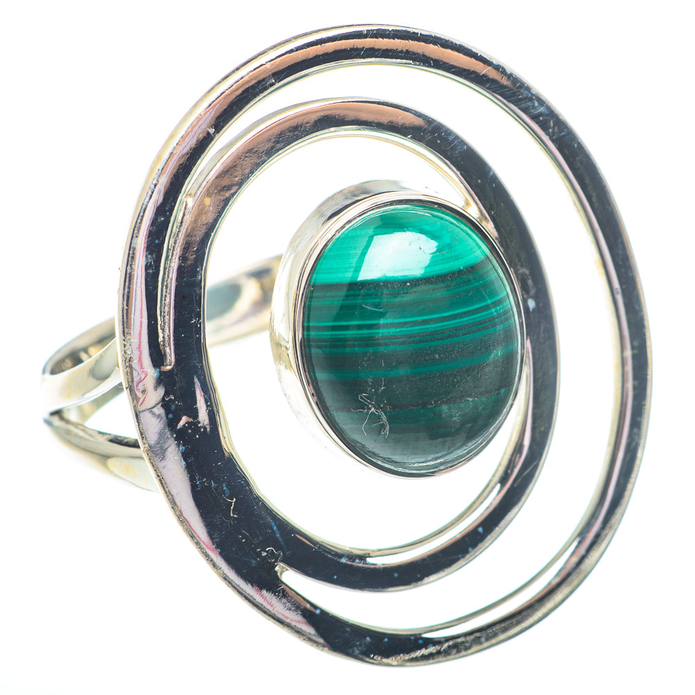 Malachite Rings handcrafted by Anasilvercos - RING73104