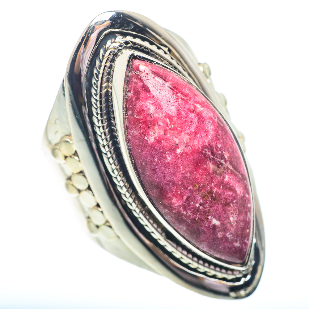 Thulite Rings handcrafted by Anasilvercos - RING73112