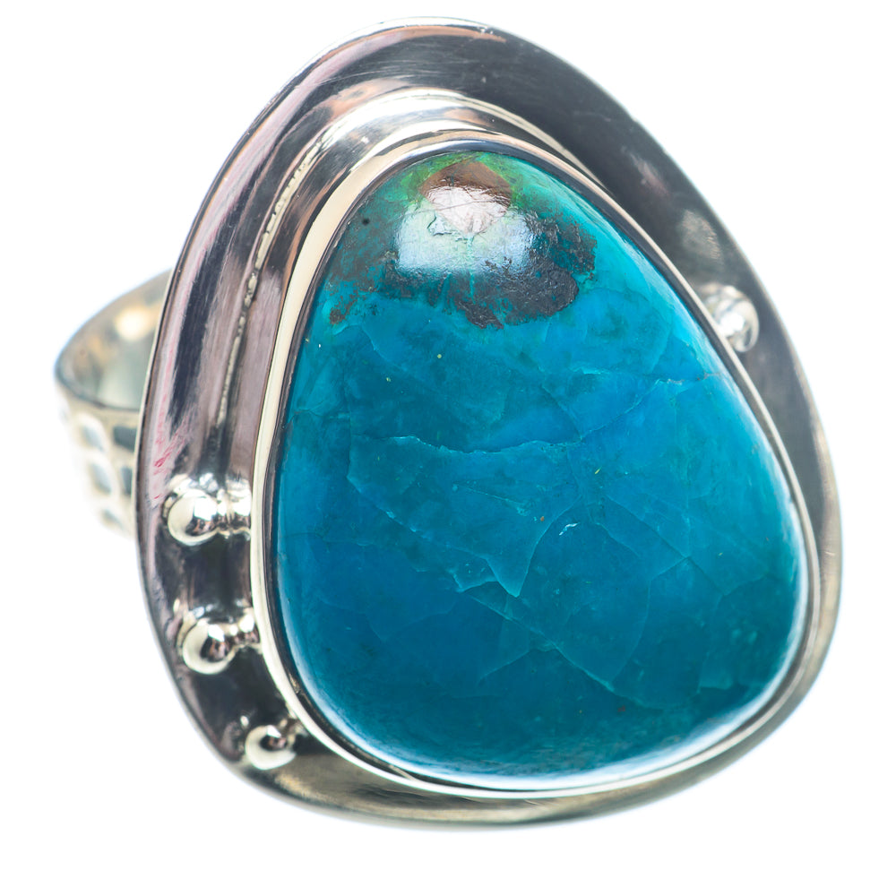 Chrysocolla Rings handcrafted by Anasilvercos - RING73134