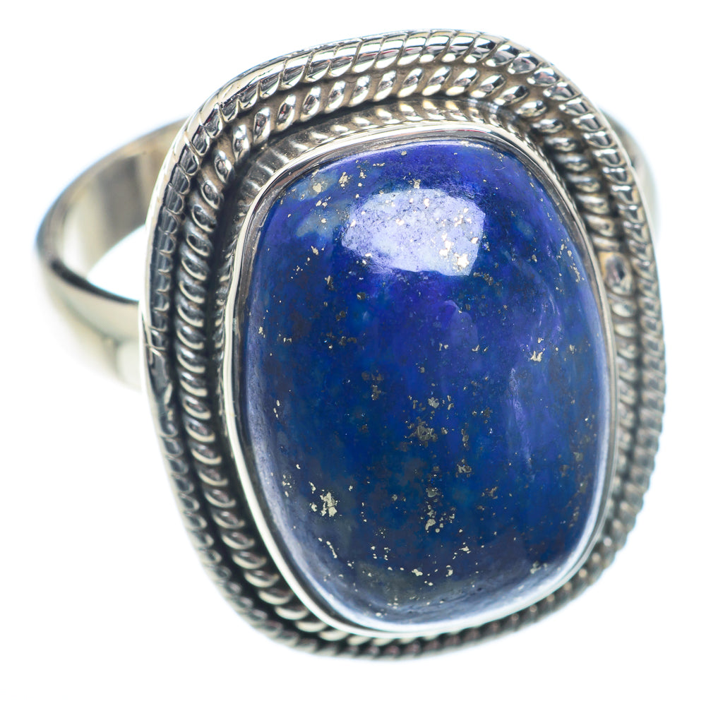 Lapis Lazuli Rings handcrafted by Anasilvercos - RING73142