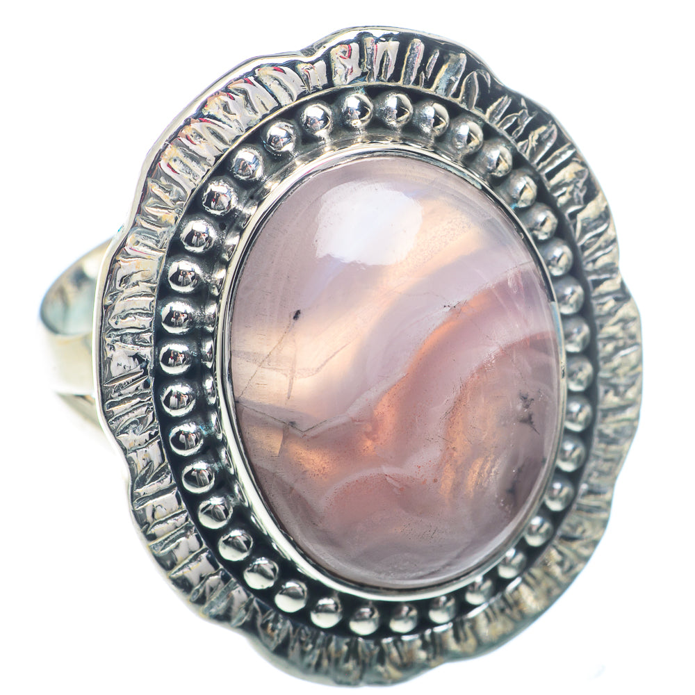 Crazy Lace Agate Rings handcrafted by Anasilvercos - RING73155