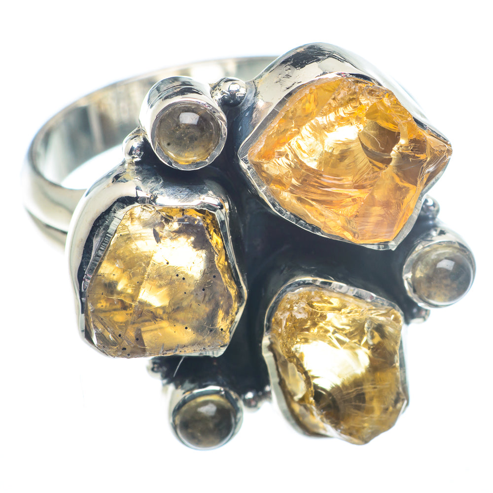 Citrine Rings handcrafted by Anasilvercos - RING73157