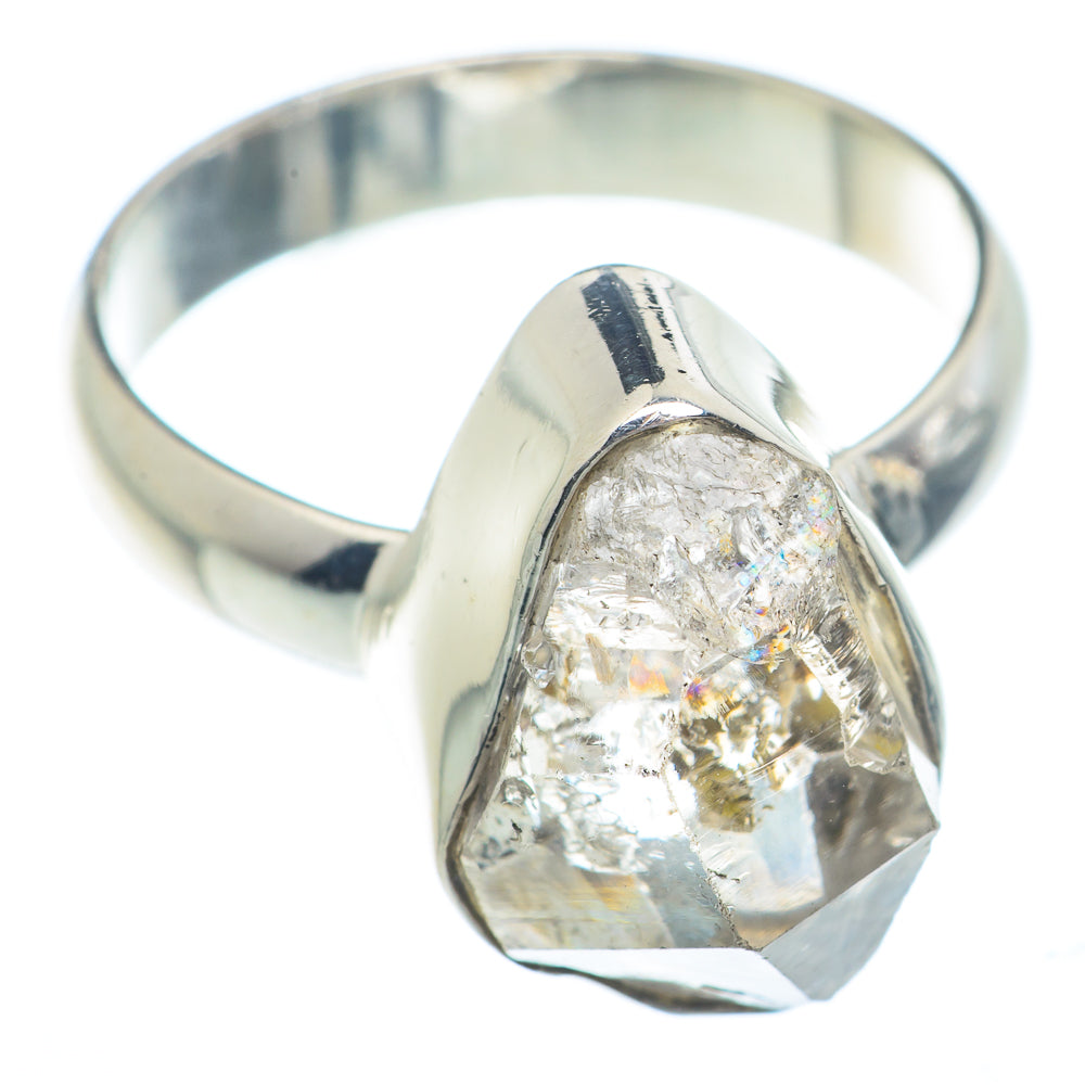 Herkimer Diamond Rings handcrafted by Anasilvercos - RING73174
