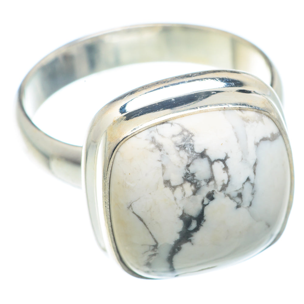 Howlite Rings handcrafted by Anasilvercos - RING73177