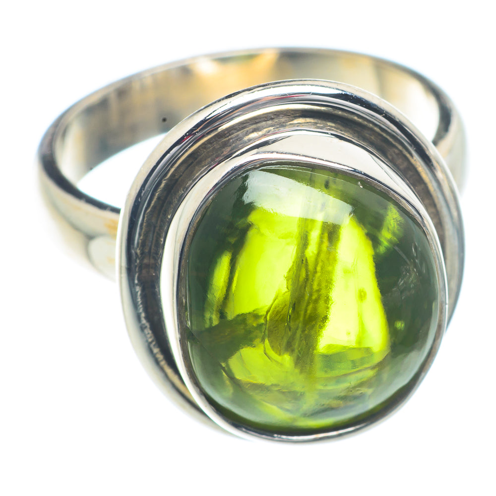Peridot Rings handcrafted by Anasilvercos - RING73195