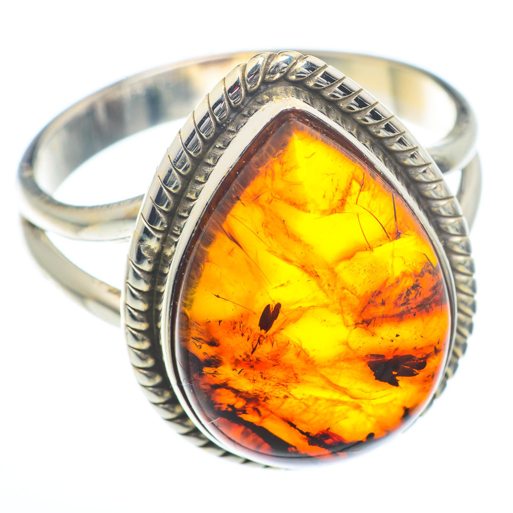 Baltic Amber Rings handcrafted by Anasilvercos - RING73201
