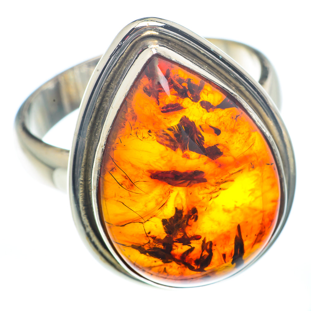 Baltic Amber Rings handcrafted by Anasilvercos - RING73202