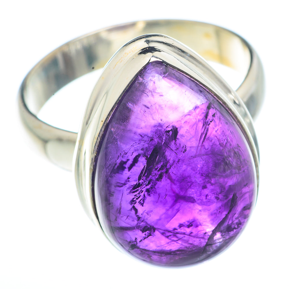 Amethyst Rings handcrafted by Anasilvercos - RING73210