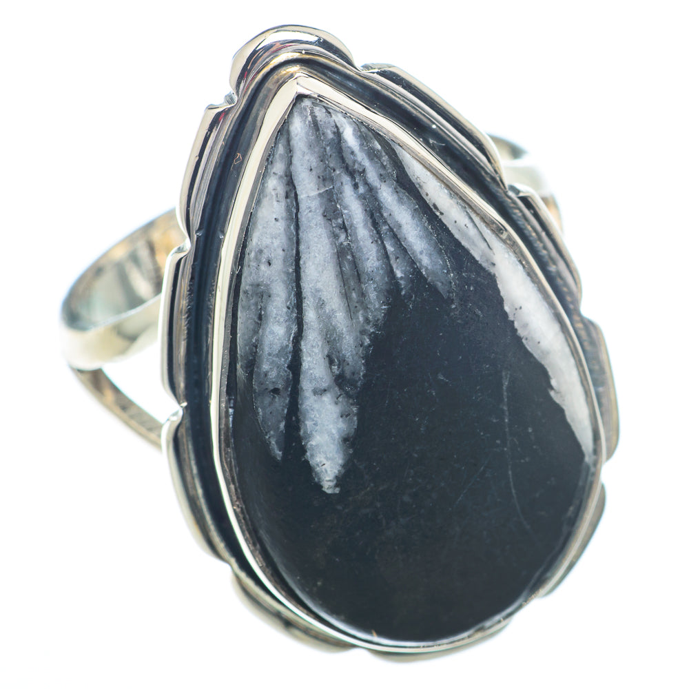 Chrysanthemum Stone Rings handcrafted by Anasilvercos - RING73213