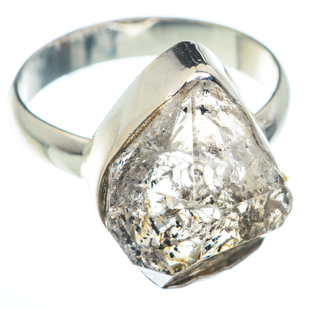 Herkimer Diamond Rings handcrafted by Anasilvercos - RING73219