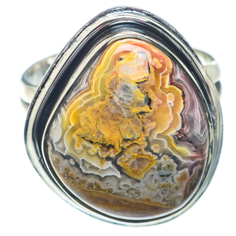 Ocean Jasper Rings handcrafted by Anasilvercos - RING73243