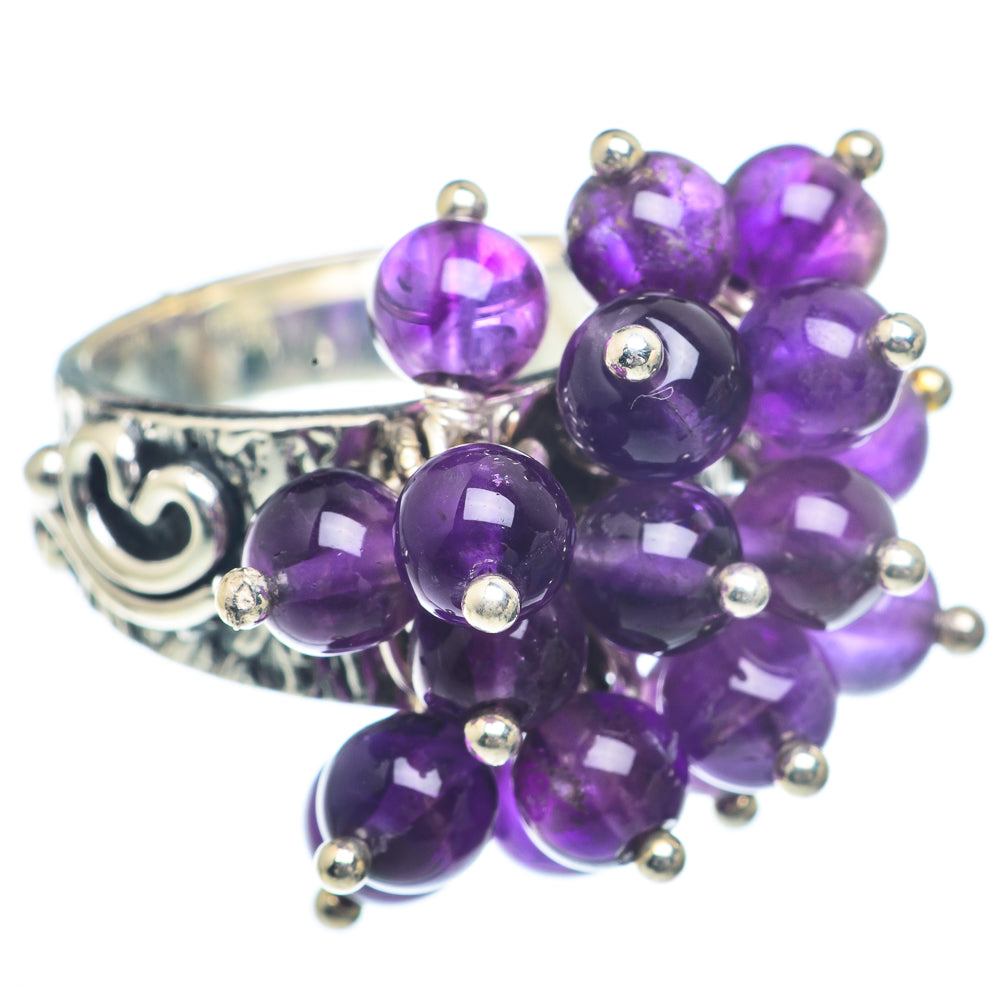 Amethyst Rings handcrafted by Anasilvercos - RING73250