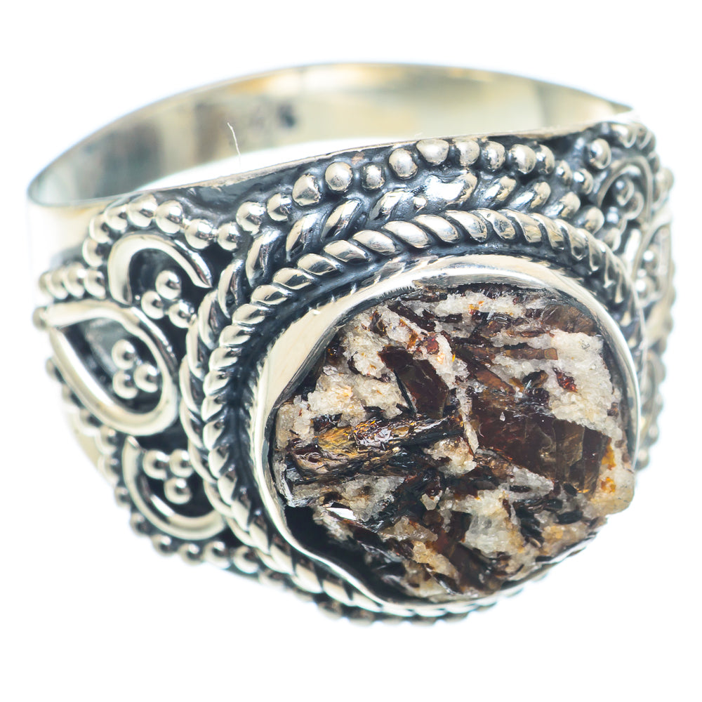 Astrophyllite Rings handcrafted by Anasilvercos - RING73282