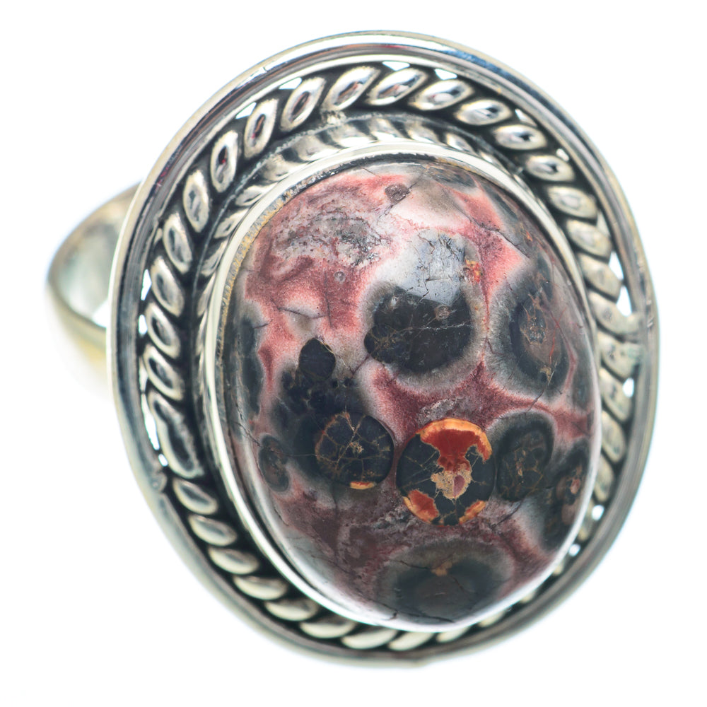 Poppy Jasper Rings handcrafted by Anasilvercos - RING73284