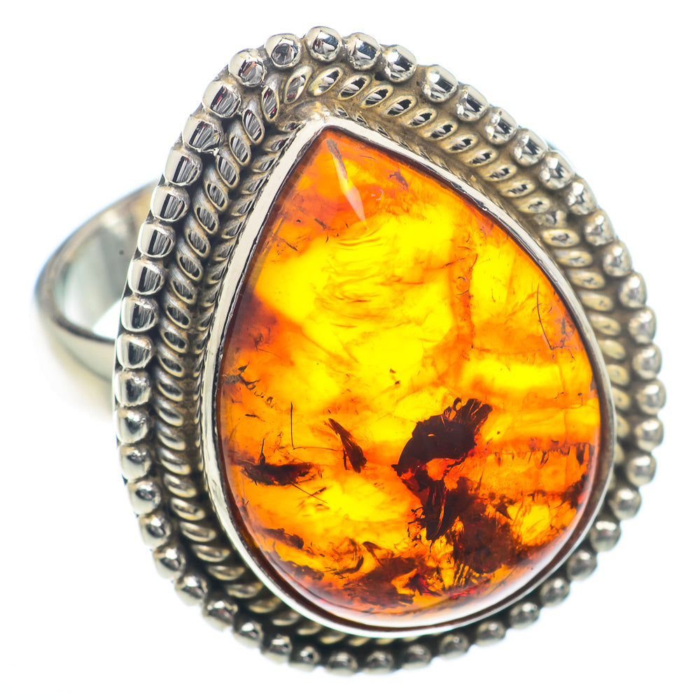 Baltic Amber Rings handcrafted by Anasilvercos - RING73286