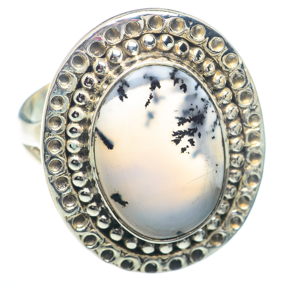 Dendritic Opal Rings handcrafted by Anasilvercos - RING73299