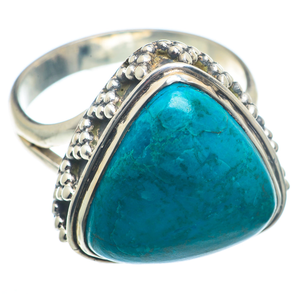 Chrysocolla Rings handcrafted by Anasilvercos - RING73312